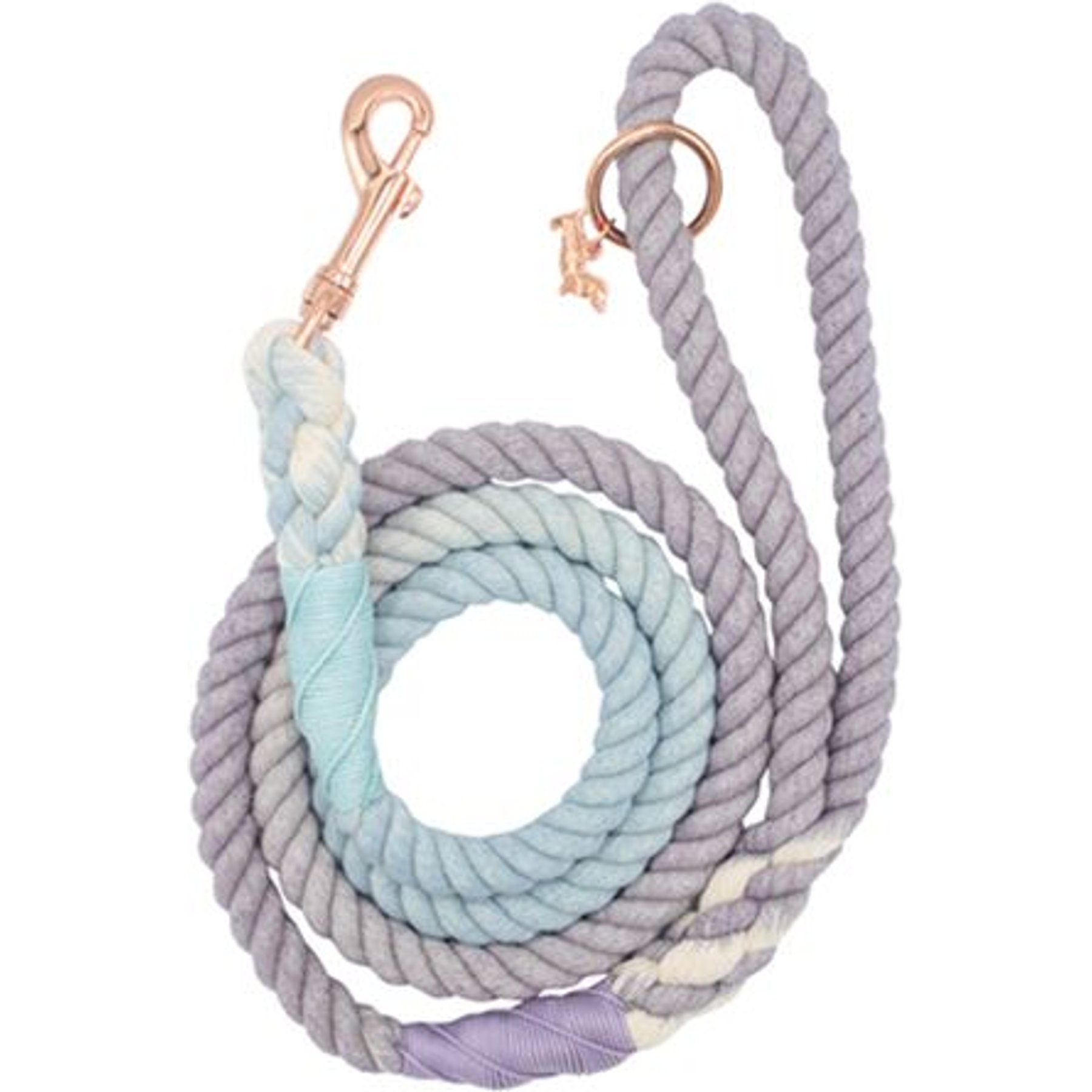 Sassy Woof Rope Dog Leash, Skyfall