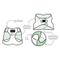 Show in main carousel: Sassy Woof Smitten Kittens Cat Harness, Medium slide 6 of 6