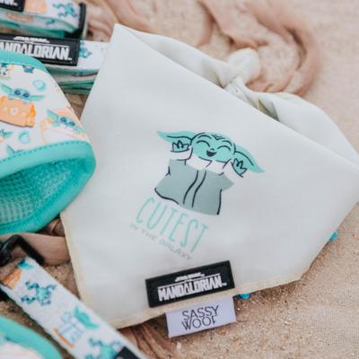 Show full view: Sassy Woof STAR WARS The Child Dog Bandana, Large slide 5 of 6