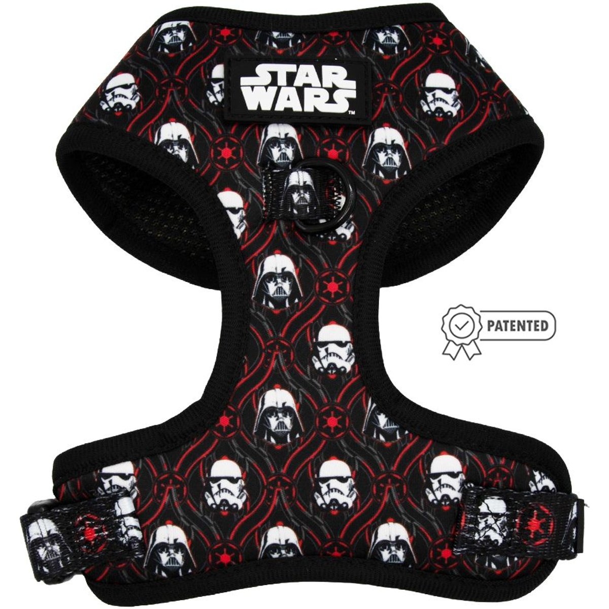 Sassy Woof STAR WARS The Dark Side Dog Harness, X-Large: 24 to 35-in chest