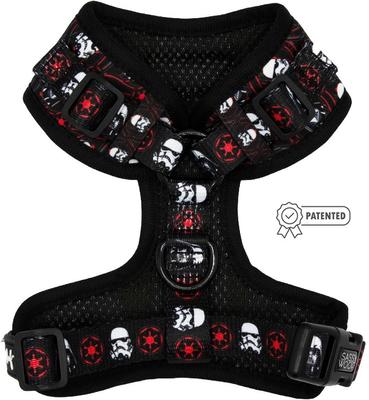 Show full view: Sassy Woof STAR WARS The Dark Side Dog Harness, XX-Small: 10 to 14-in chest slide 3 of 6