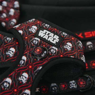 Show full view: Sassy Woof STAR WARS The Dark Side Dog Harness, XX-Small: 10 to 14-in chest slide 6 of 6