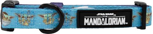 Show full view: Sassy Woof STAR WARS The Mandalorian Dog Collar, X-Small: 7 to 9.5-in neck, 1/2-in wide slide 3 of 5