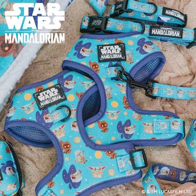 Show full view: Sassy Woof STAR WARS The Mandalorian Dog Harness, X-Small: 14 to 19-in chest slide 5 of 5