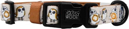 Show full view: Sassy Woof STAR WARS The Rebel Alliance Dog Collar, Small: 9.5 to 13-in neck, 1/2-in wide slide 2 of 7