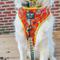Show in main carousel: Sassy Woof Wonder Woman Dog Collar, Yellow, Small: 9.5 to 13-in neck, .60-in wide slide 8 of 8