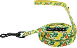 Sassy Woof Zest Friends Cat Leash, 6-ft long