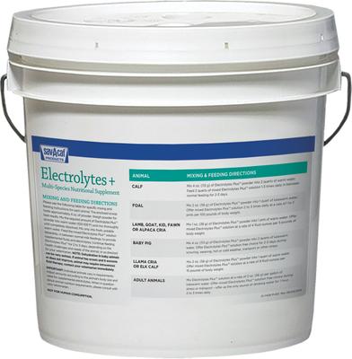 Show full view: Sav-A-Caf Electrolytes Plus Multi Species Supplement, 10-lb pail slide 2 of 8