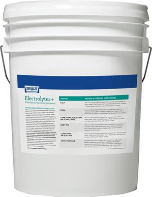Show full view: Sav-A-Caf Electrolytes Plus Multi Species Supplement, 25-lb pail slide 2 of 8