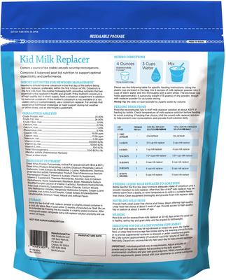 Show full view: Sav-A-Caf Sav-A-Kid Goat Milk Replacer, 8-lb pouch slide 2 of 7