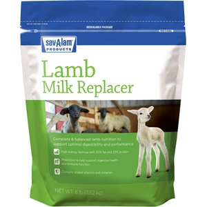 Sav-A-Caf Sav-A-Lam Lamb Milk Replacer Sheep Supplement, 8-lb pouch