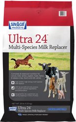 Sav-A-Caf Ultra 24 Multi Species Milk Replacer, 25-lb bag