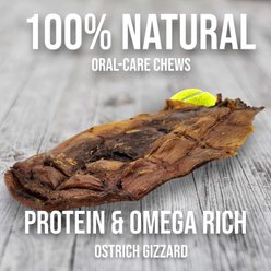 Savannah Pet Food Chewy Ostrich Gizzard Whole Dog Treat, 1 count slide 2 of 7