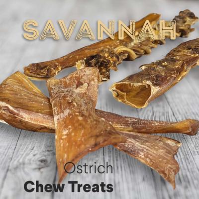 Show full view: Savannah Pet Food Chewy Ostrich Gizzard Whole Dog Treat, 1 count slide 6 of 8