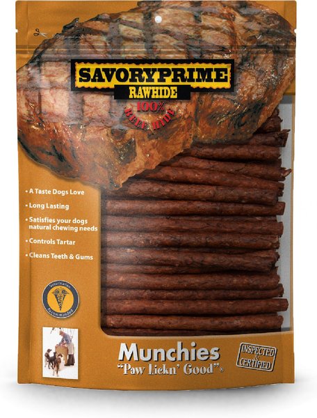 Savory Prime Beef Munchies Sticks 5" Dog Treats