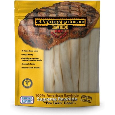 Savory Prime Savory Prime Mini Rawhide Retriever Rolls Dog Chews, 7 count