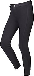 Saxon Children's Adjustable Waist Breeches, Black, 14