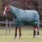 Show in main carousel: Saxon Defiant 1200D Combo Neck Heavy Horse Turnout, Hunter Green/Plaid, 78-in slide 1 of 3