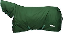 Saxon Defiant 1200D Combo Neck Heavy Horse Turnout, Hunter Green/White, 75-in slide 2 of 2