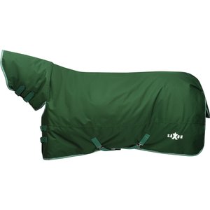 Saxon Defiant 1200D Combo Neck Medium Horse Turnout, Hunter Green/White, 84-in