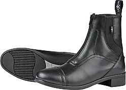 Saxon Syntovia Children's Zip Paddock Boots, Black, 4