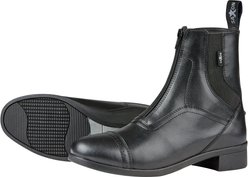 Saxon Syntovia Ladies Zip Paddock Boots, Black, 8