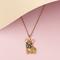 Show in main carousel: Scamper & Co 18K Yellow Gold Plated Sterling Silver French Bulldog Pendant Necklace slide 5 of 5