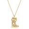 Show in main carousel: Scamper & Co 18K Yellow Gold Plated Sterling Silver German Shepherd Pendant Necklace slide 3 of 6