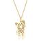 Show in main carousel: Scamper & Co 18K Yellow Gold Sterling Silver Corgi Pendant Necklace slide 2 of 5