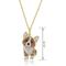 Show in main carousel: Scamper & Co 18K Yellow Gold Sterling Silver Corgi Pendant Necklace slide 4 of 5