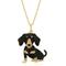 Show in main carousel: Scamper & Co Adult Dachshund Sterling Silver Pendant Necklace slide 1 of 3