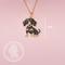 Show in main carousel: Scamper & Co Adult Dachshund Sterling Silver Pendant Necklace slide 3 of 3