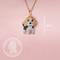 Show in main carousel: Scamper & Co Beagle Sterling Silver Pendant Necklace slide 3 of 3