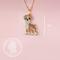 Show in main carousel: Scamper & Co Boxer Sterling Silver Pendant Necklace slide 4 of 4