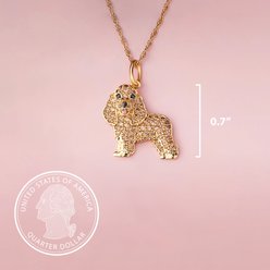 Scamper & Co Cocker Spaniel Sterling Silver Pendant Necklace slide 2 of 3