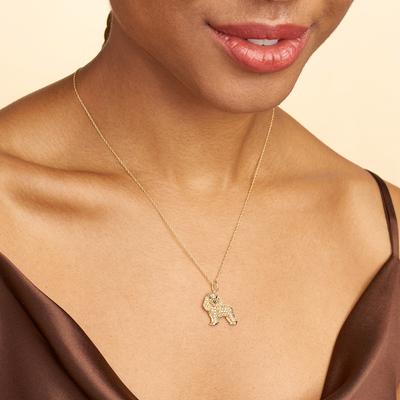 Show full view: Scamper & Co Cocker Spaniel Sterling Silver Pendant Necklace slide 2 of 3