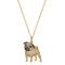Show in main carousel: Scamper & Co Curious Pug Sterling Silver Pendant Necklace slide 1 of 3
