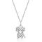 Show in main carousel: Scamper & Co Rhodium Plated Sterling Silver Maltese Pendant Necklace slide 3 of 6