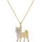 Show in main carousel: Scamper & Co Shiba Inu Sterling Silver Pendant Necklace slide 1 of 3