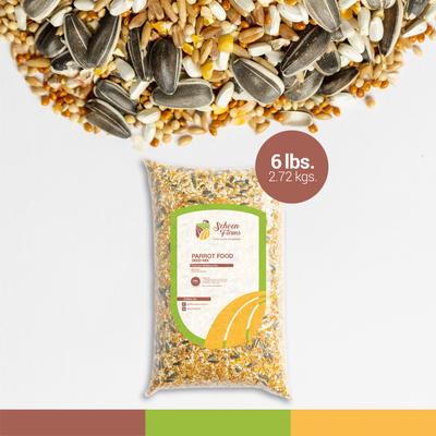 Show full view: Schoen Farms Parrot Food Seed-Blend Wild Bird Food, 6-lb bag slide 6 of 8