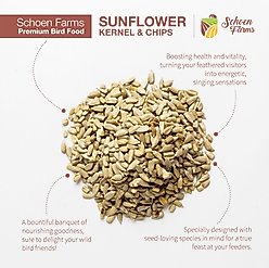 Schoen Farms Sunflower Kernels & Chips Bird Food, 5-lb bag slide 2 of 8