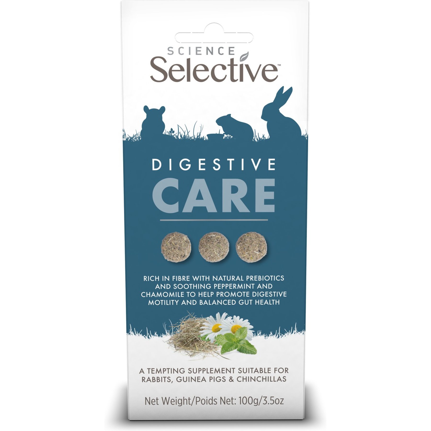 Science Selective Digestive Care Supplement for Small Pets, 3.5-oz bag