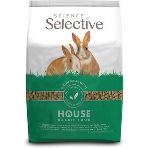 Science Selective House Rabbit Food, 3.3-lb bag