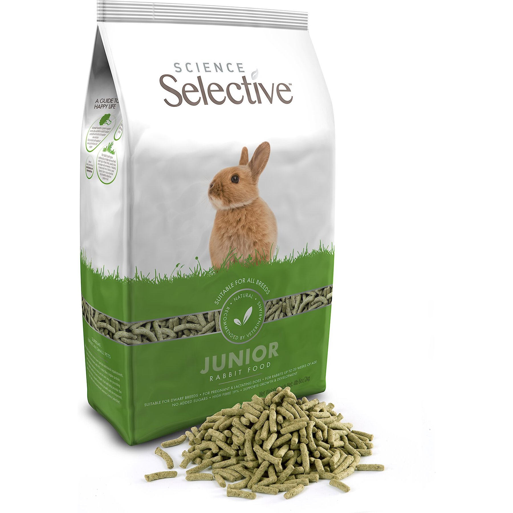 Science Selective Junior Rabbit Food, 4.4-lb bag
