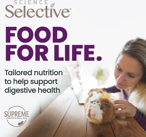 Show full view: Science Selective Naturals Grain-Free Guinea Pig Food, 3.3-lb bag slide 7 of 8