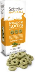 Science Selective Naturals Meadow Loops Rabbit Treats, 2.8-oz bag, case of 4