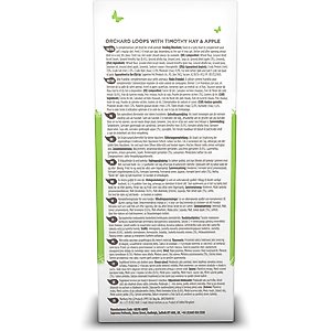 Science Selective Orchard Loops Timothy Hay & Apple Small Animal Treats, 2.8-oz box, case of 4