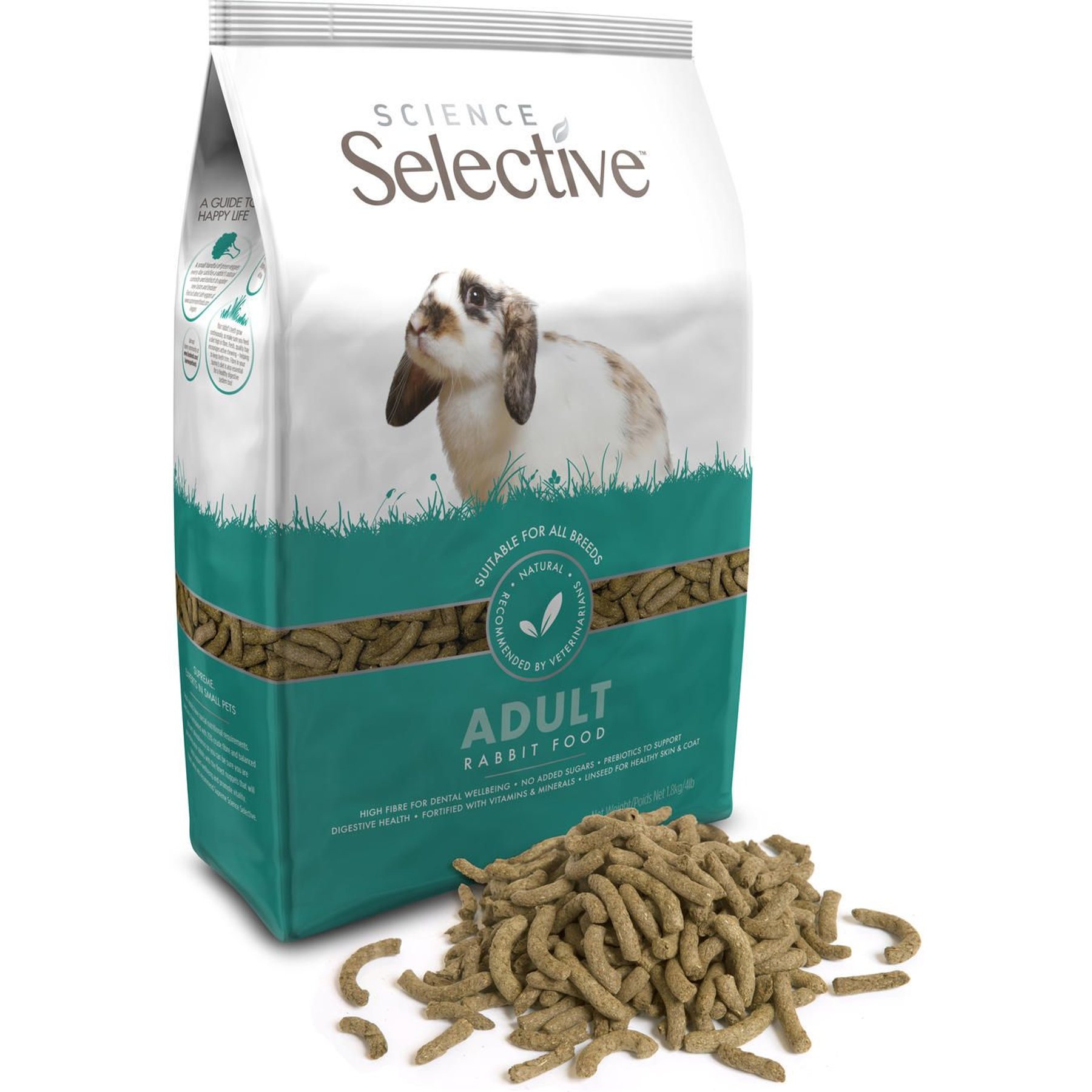 Science Selective Rabbit Food, 4-lb bag