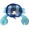 Show in main carousel: Scoochie Pet Blue Claw Crab Squeaky Dog Chew Toy, 10.5-in slide 1 of 6
