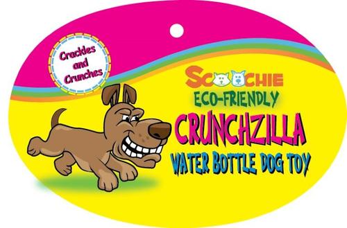 Show full view: Scoochie Pet Debbie Donkey Water Bottle Dog Chew Toy, 11-in slide 5 of 6